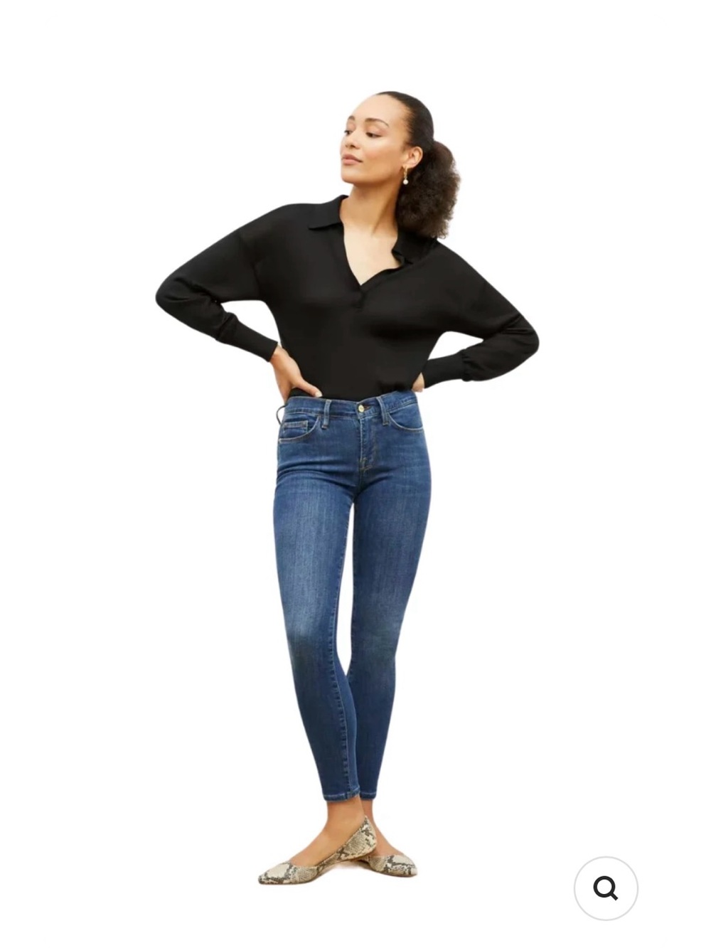 Frame Le Skinny De Jeanne jeans